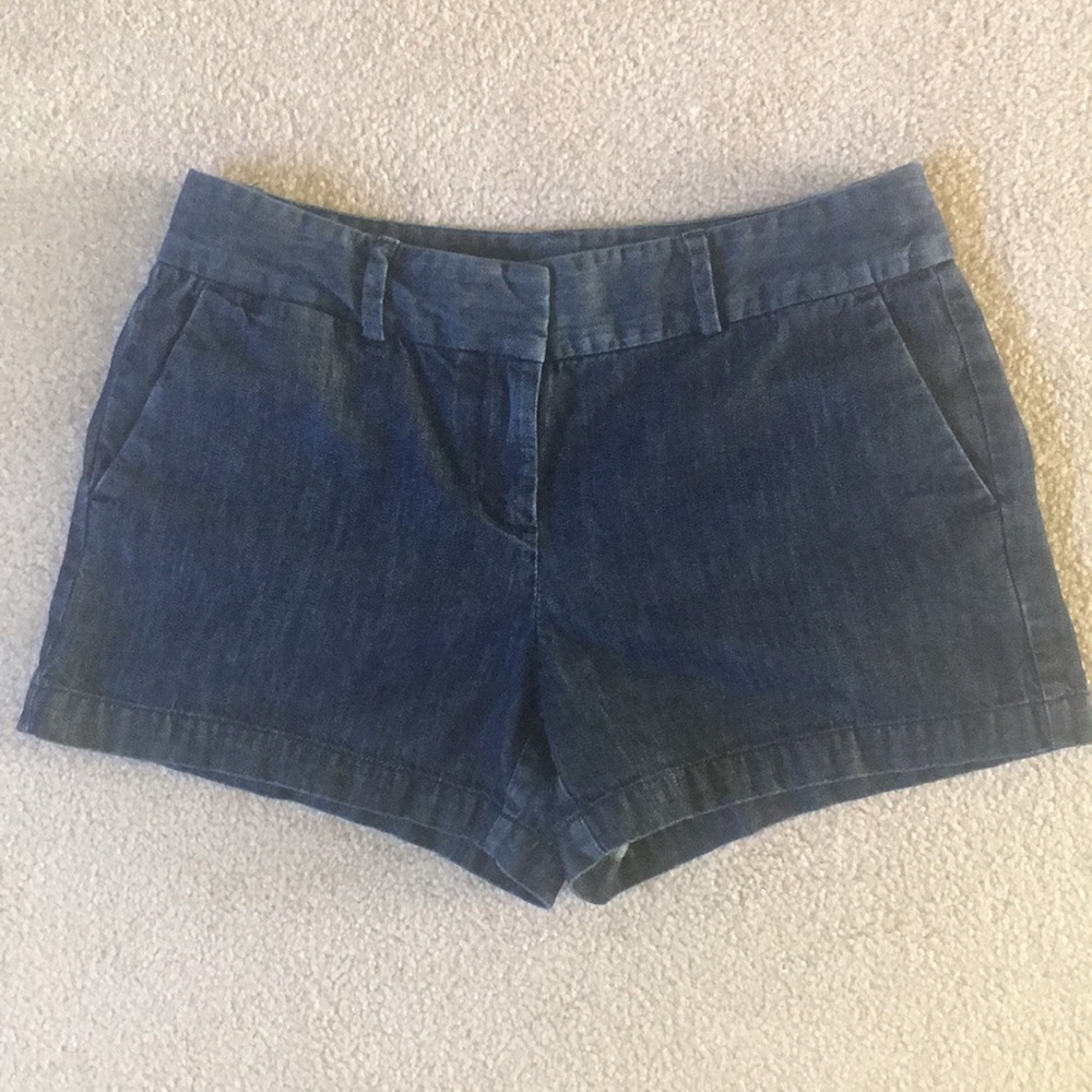 Loft denim jean shorts size 4